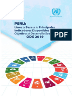 Linea de Base de Los Indicadores ODS 2019 PDF
