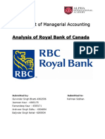 Assignment On RBC Bank