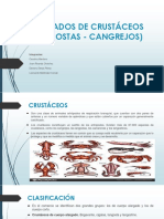 Derivados de crustáceos: langostas y cangrejos para