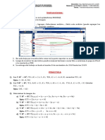 Práctica 7 Transformaciones Lineales - Cálculo de Imágen