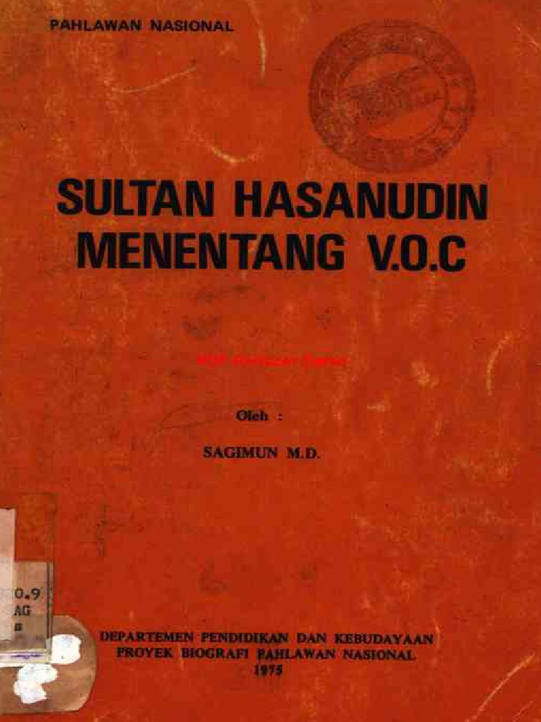 Sultan Hasanudin Menentang Voc Pdf