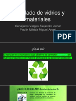 Reciclado de Vidrios y Materiales