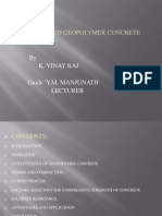 Fly Ash Based Geopolymer Concrete
