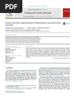 Theoretical Framework | PDF | Differentiated Instruction | Inclusion ...