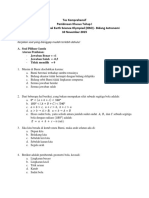 Pelatnas 1 2015 - Astronomi (Soal)