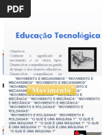 80409 -3º ECI  Movimento e mecanismos