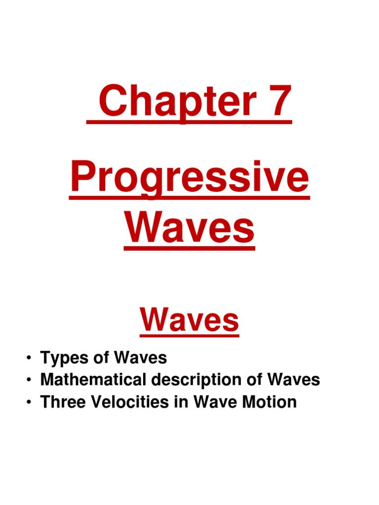 Waves and Vibrations in Physics | PDF | Waves | Motion (Physics)