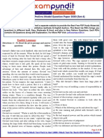 RBI Assistant Prelims Model Question Paper PDF (Set-4)