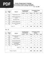 Faculty of Engineering & Technology Second Year M.C.A.: Part - I