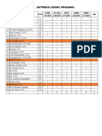 JADWAL PENGAWAS