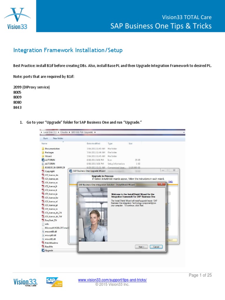 Integration Framework Installation For Sap PDF | PDF | Password | Login