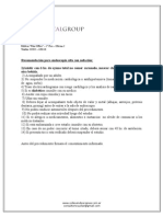 Recomendaciones Para Endoscopia Alta c Sedacion