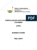 Business Studies Caps Fet Jan 2011 PDF