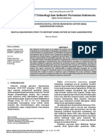 Ergonomi Digital Untuk Sistem Kerja Agroindustri I PDF