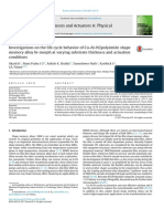 Investigations On The Life Cycle Behavior of Cu-Al-Nipolyimide Shapememory Alloy Bi-Morph at Varying Substrate Thickness and Actuationconditions