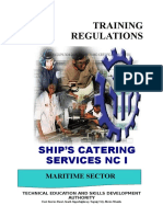 TR Ships Catering Services NC I