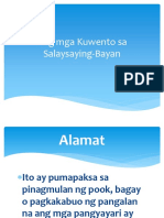 Ang Mga Kuwento Sa Salaysaying-Bayan