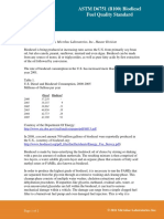 ASTM D6751 - B100 - Biodiesel Done