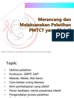 Modul 13 - Merancang Dan Melaksanakan Pelatihan PMTCT Yang Efektif