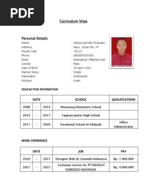 Curriculum Vitae