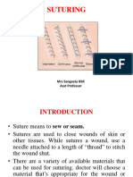 Suturing and Suture Materials