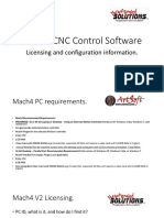 Mach4 CNC Software Requirements and Licensing Guide