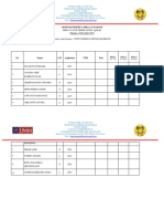 Absensi Peserta Diklat Baksos