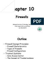 Firewall Design Principles