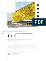 Dynamic Facade System at Eskenazi Hospital, Indianapolis by Urbana Architecture PDF