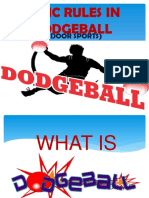Basic Rules in Dodgeball