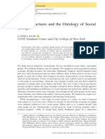 Social Structures and the Ontology of Social Groups