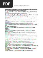 Inversions and Emphatic Structures 1