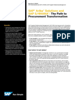 SAP Ariba Solutions and SAP S4HANA The Path to Procurement Transformation.pdf
