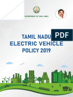 Tamil Nadu Ev Policy 2019