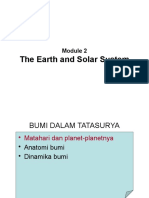 Module 2 - The Earth and Solar System