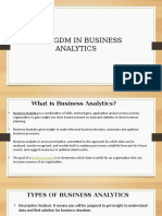 Scope of MBA-PGDM in Business Analytics