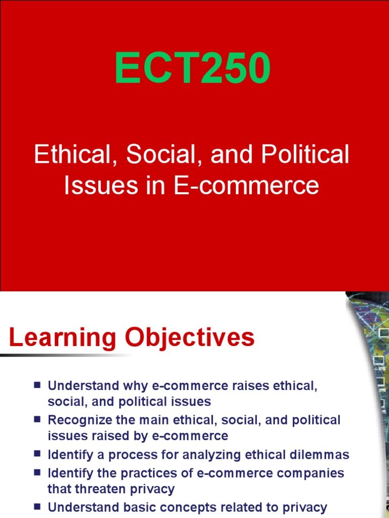 Ethical Social And Political Issues In E Commerce Slide 9 1 PDF