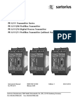 Transmisores de Peso Sartorius-Pr5211