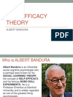 Self Efficacy Theory