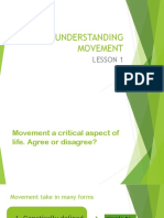 Understanding Movement-Lesson 1
