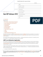 Best ERP Software 2019 - Comparison & Reviews