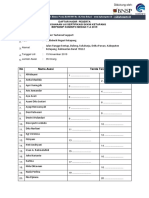 Daftar Hadir Skkni JTS Ketapang