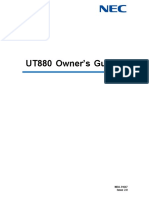 UNIVERGE UT880 Owners Guide Issue 2.0