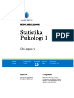 Modul Statiska Psikologi I tm12