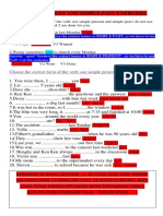 Tugas 1 Revisi Simple Present VS Simple Past