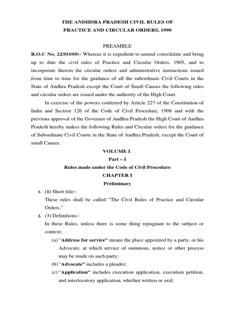 Civil Rules of Practice PDF | PDF | Affidavit | Summons