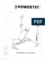 WB OB16 Powertec Bench Press Manual