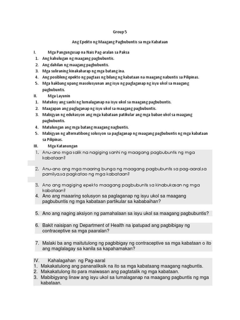 Group 5 | PDF