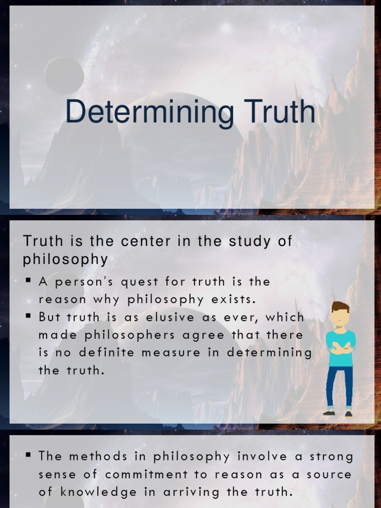 Determining Truth An Analysis of Theories of Truth in Philosophy PDF