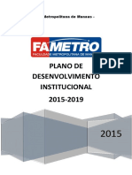 Faculdade Metropolitana de Manaus - FAMETRO PLANO DE DESENVOLVIMENTO INSTITUCIONAL.pdf